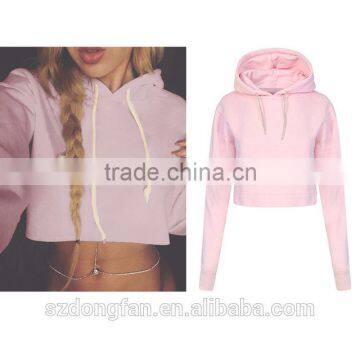 Streetwear Women Crop Top Short Custom Hoodies Casual Loose Sweatshirt Women Clothing 2017 photo-2