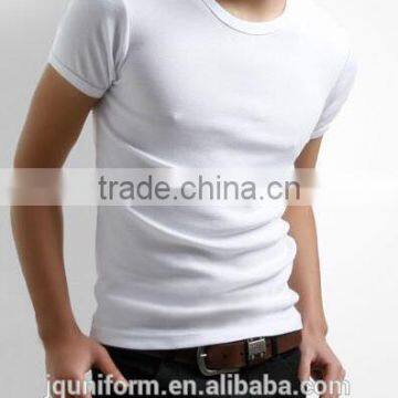 Custom New Fashion Men's Casual Slim Fit T-Shirt , Mens T Shirt , Blank Solid Color T-Shirts photo-3