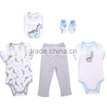Top quality newborn kids clothes baby romper 100% cotton baby onesie toddler infant baby romper set