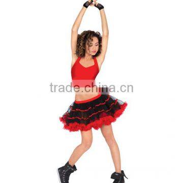 2016 Adult Two-Tone Tutu With Ribbon Trim