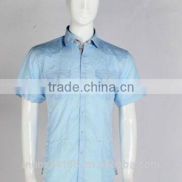 Mens Short Sleeve Formal Work Shirt photo-2