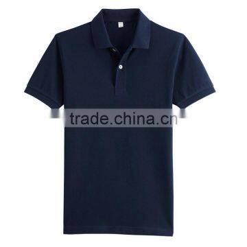 Wholesale 100%cotton Basic Blank Polo Shirts for Male photo-4