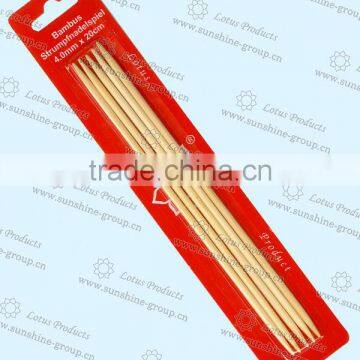 Bamboo Material Double Points Knitting Needles Sock Knitting Needle in Bilster Packing photo-3