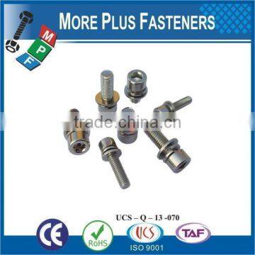 Taiwan M5-0.8 x 16mm DIN 7985 Phillips Drive Pan Head Grade A2 Stainless Steel Machine Screw M3 M12 With Double Lock Washer photo-2