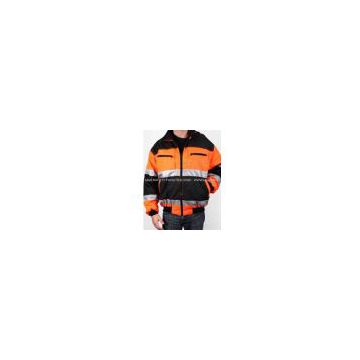 Safety Apparel-Reversible Safety Jacket 8803