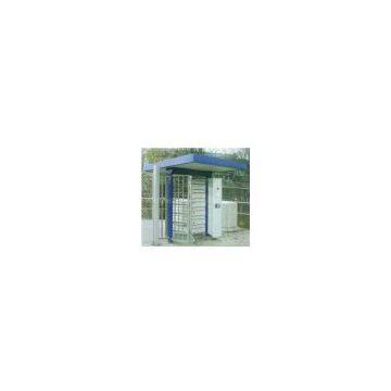 RFID Cards Remote Control Full Height Turnstile with Alarm System Function for Residential
