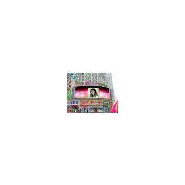 P10 Full Color Advertising LED Billboard Displays Railway Stations, Public Area
