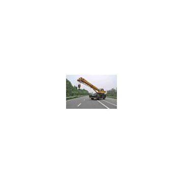 30ton rough terrain crane, mobile crane, wheel crane, RT crane, all terrain crane, truck crane, boom truck, truck mounted crane, construction machinery, hoisting machinery, heavy equipment