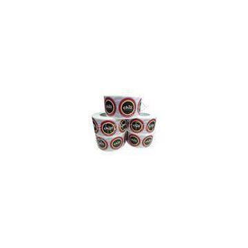 Custom Printed Spice Bottle Labels Food Grade Adhesive Paper Label On Roll