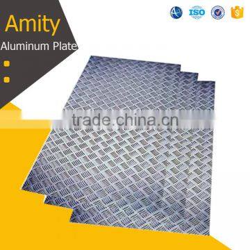 6000 series of Five bar and Diamond pattern aluminum plates Price Per Ton