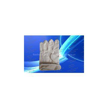 working gloves full lining white cheap canvas glove