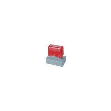 Dual foam and rectangle pre inked stamps, Bank Deposit stamps, College stamp with red Handle