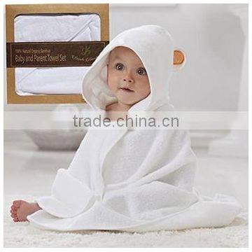 Extra Soft Baby Bamboo Hooded Towel | Organic and Hypoallergenic | Keeps Baby Dry and Warm | Sized for Infant and Toddler