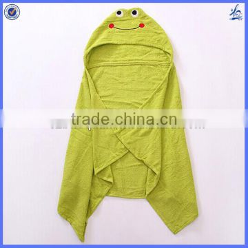 cute hooded towel for kids/kids cartoon bath towel with hood