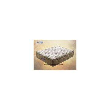 Vacuum Compressed Packing Pillow Top Pocket Spring Mattress With Latex