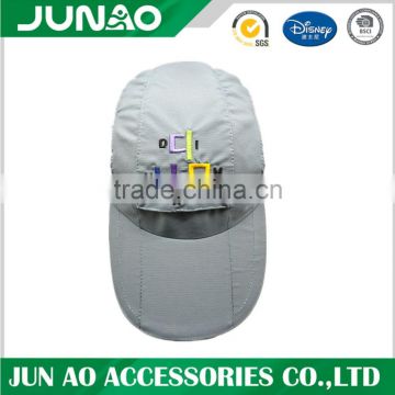 wholesale customed made in china 100% Polyester running baseball cap