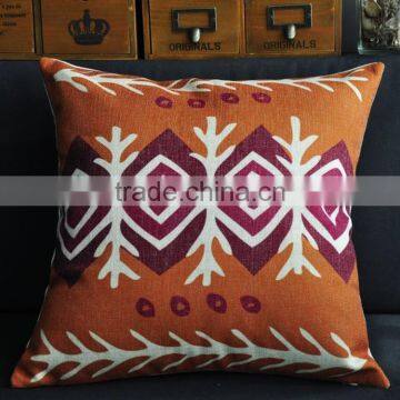 polyester digital CMYK printed cushion case a gift for new year christmas cushion