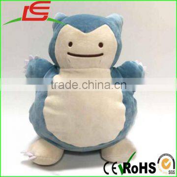 Hot Selling Transform Ditto Snorlax Reversible 2 In 1 Plush Cushion