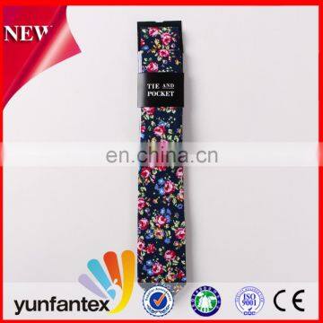 low price 100 cotton custom printed mens tie