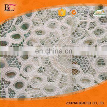 African guipure lace fabric for wedding dress