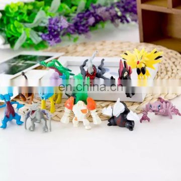 Wholesale factory custom made lovely pokemon kids toys high quality plastic toy