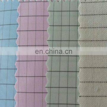 5mm grid 98% polyester filament yarn 2% antistatic yarn antistatic fabric