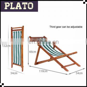 Wooden frame beach chair,fishing chair,wholesale deck chairs