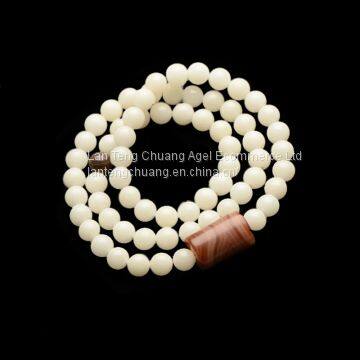 Original Elegant Natural Baiyu, Bodhi Root Hand String, Men and Women Simple Garden Wind Bracelet, National Style