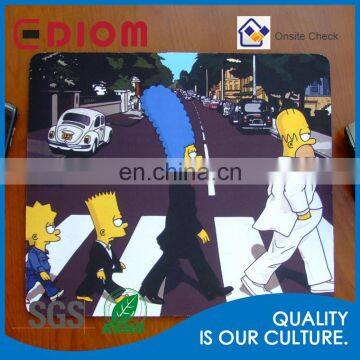 High Quality Hot Sale Promo Rubber Table Mat Sublimation Printing Pad Mouse