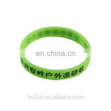 high quality silicone promotional bracelet