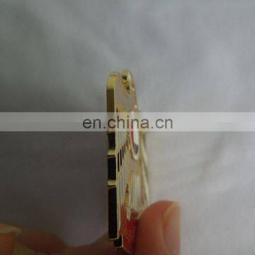 UAE National Day Gift - Metal Engraved Dubai Falcon Logo Phone Decoration Label Self-adhesive Type photo-3