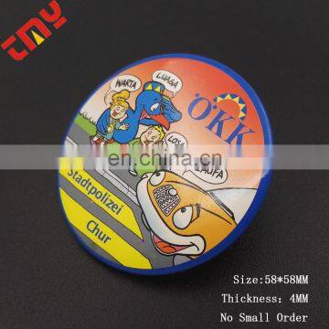 Customized Colorful Round Shape Amg Badge For Gift Promotion photo-3