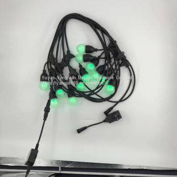 American Outdoor Lamp Holder, UL Lamp String, American Holiday Christmas Tree Decorative Lamp, American Lamp Holder Power Cord. photo-3