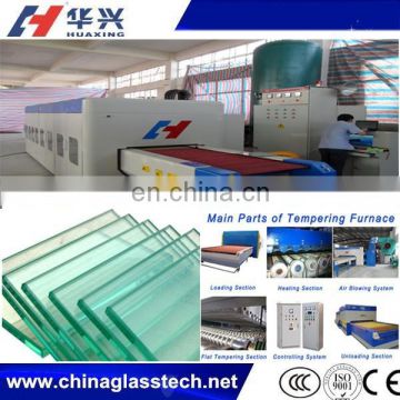 Electric Control Low Energy Consumption Small Size Toughened Glass Plant