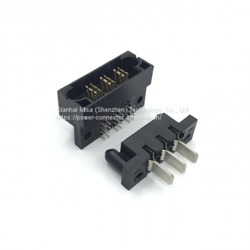 Pitch 7.62mm 3pin Header Fci pwrblade rectangular power blade power connectors