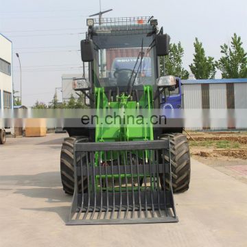 Latest 4WD mini garden loader ZL06Fwith quick coupler