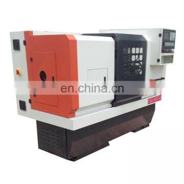 CK6136 China 2axis Flat Bed Gsk Metal Automatic 3 Jaw Chuck Cnc Lathe