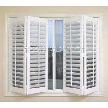 Shutters Louver With Aluminum Core for Bedroom Window and Door