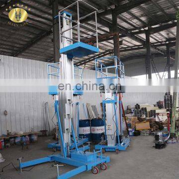 7LSJLI Shandong SevenLift 4 Meter Portable Single Column Electric Paint Hydro Tilt Lift Table photo-6