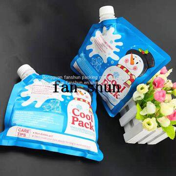 Factory Nozzle Bag/aluminum Foil Ice Bag Customized/picnic Large Capacity Reusable Aluminum Foil Spout Bag photo-3