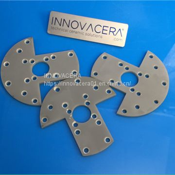 alumina nitride ceramic plate