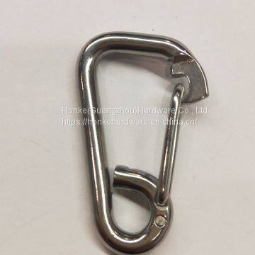Stainless Steel 316 Swivel Bolt Quick Release Spring Swivel Snap Hook For Shade Sails