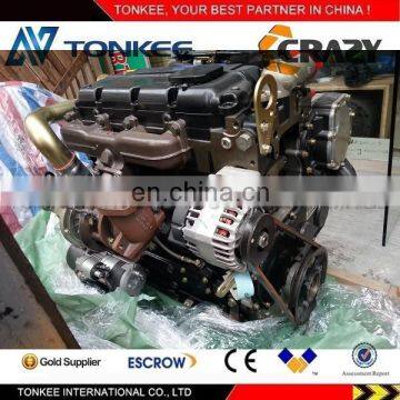 Original used C4.4 complete engine assy,C4.4 engine assy for 3054C excavator parts