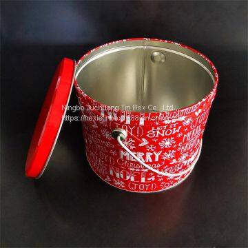 With Cover Tiny Tin Buckets Customized Size Tin Buckets