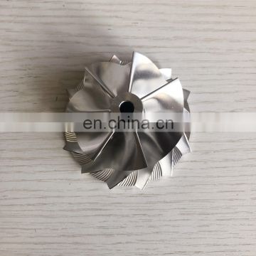 TD05H reverse 54.56/70.01mm 7+7 blades high performance turbo milling/aluminum 2618/billet turbo compressor wheel