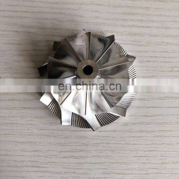 CT26 50.39/67.00mm 10+0 blades high performance turbo billet/milling/aluminum 2618 compressor wheel