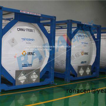 25 cubic China OEM Manufacturer customized non-standard HALAR / PTFE / Teflon / ECTFE coating PTFE Roller coating PTFE tanks, PFA tanks, ETFE tanks, new-PTFE tanks, F40 tanks