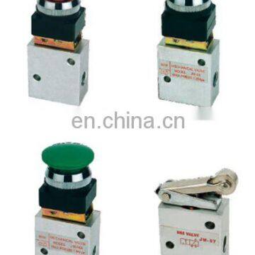 GOGO ATC 3 Way Air Manual Mechanical Control Valve Hand Valve Pneumatic 1/4 Inch JM-06A Spring Reset Type With Plat Round Button photo-4