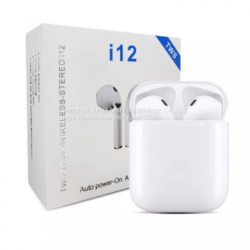 Original 1:1 Tws I12 Mini Bt Audifono Touch Control Wireless Earbuds