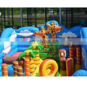 Safari Giraffe Elephant China Commercial Inflatable Toddler for Sale
